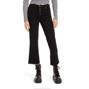 1822 Denim High Waist Crop Flare Jeans